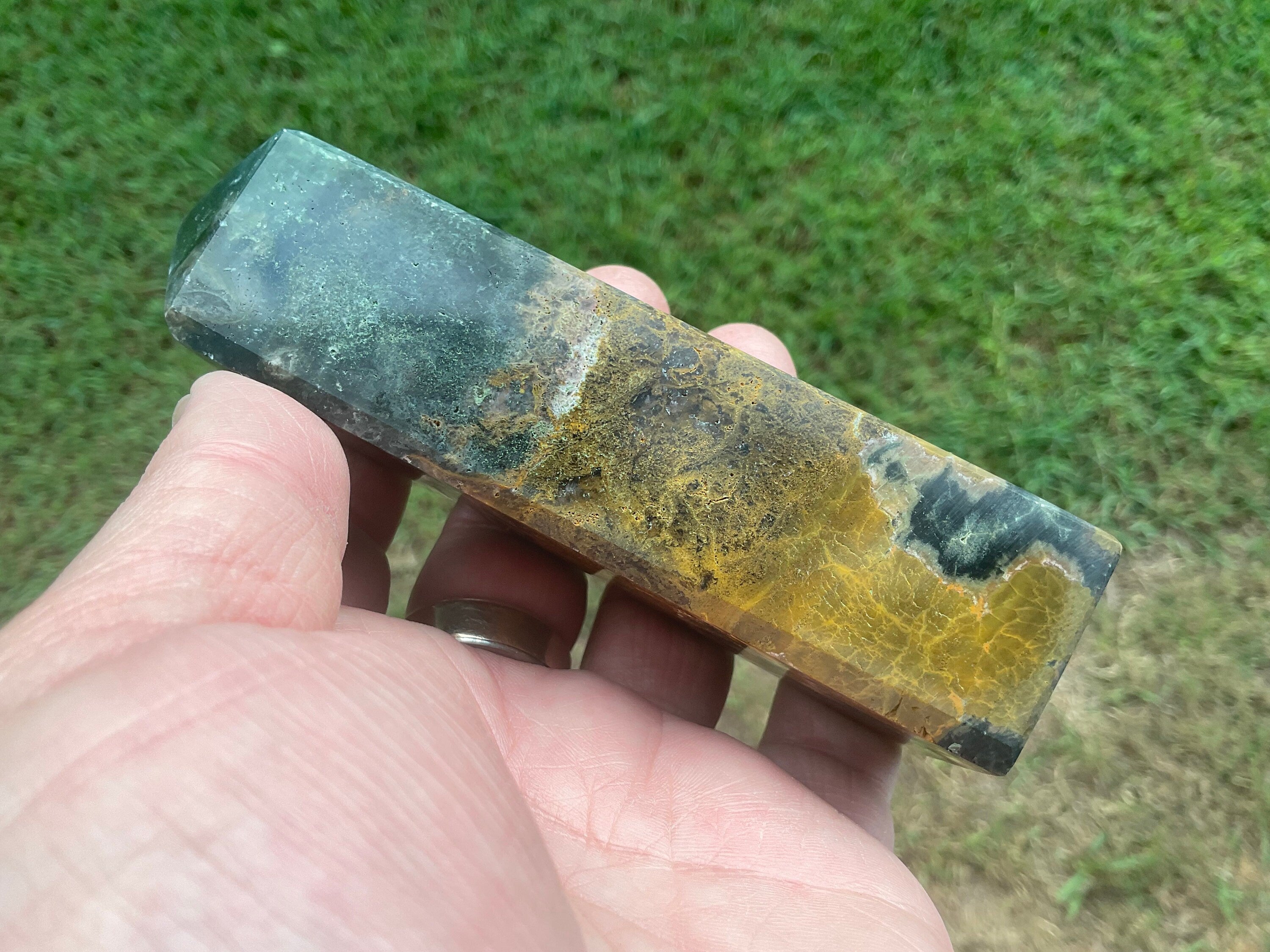 301g Ocean Jasper Obelisk B