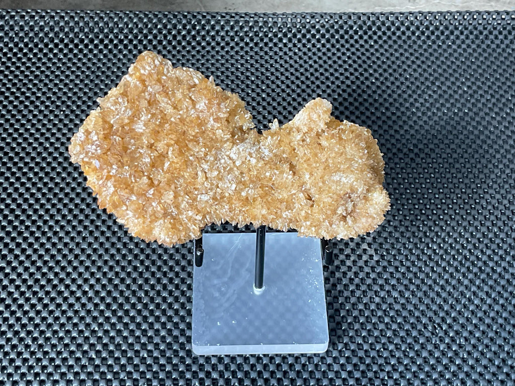 556g Amber Calcite Specimen 4B from Guizhou, China