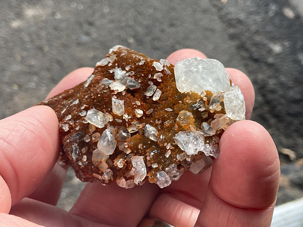 96g Hematite Sphalerite with Calcite Specimen A