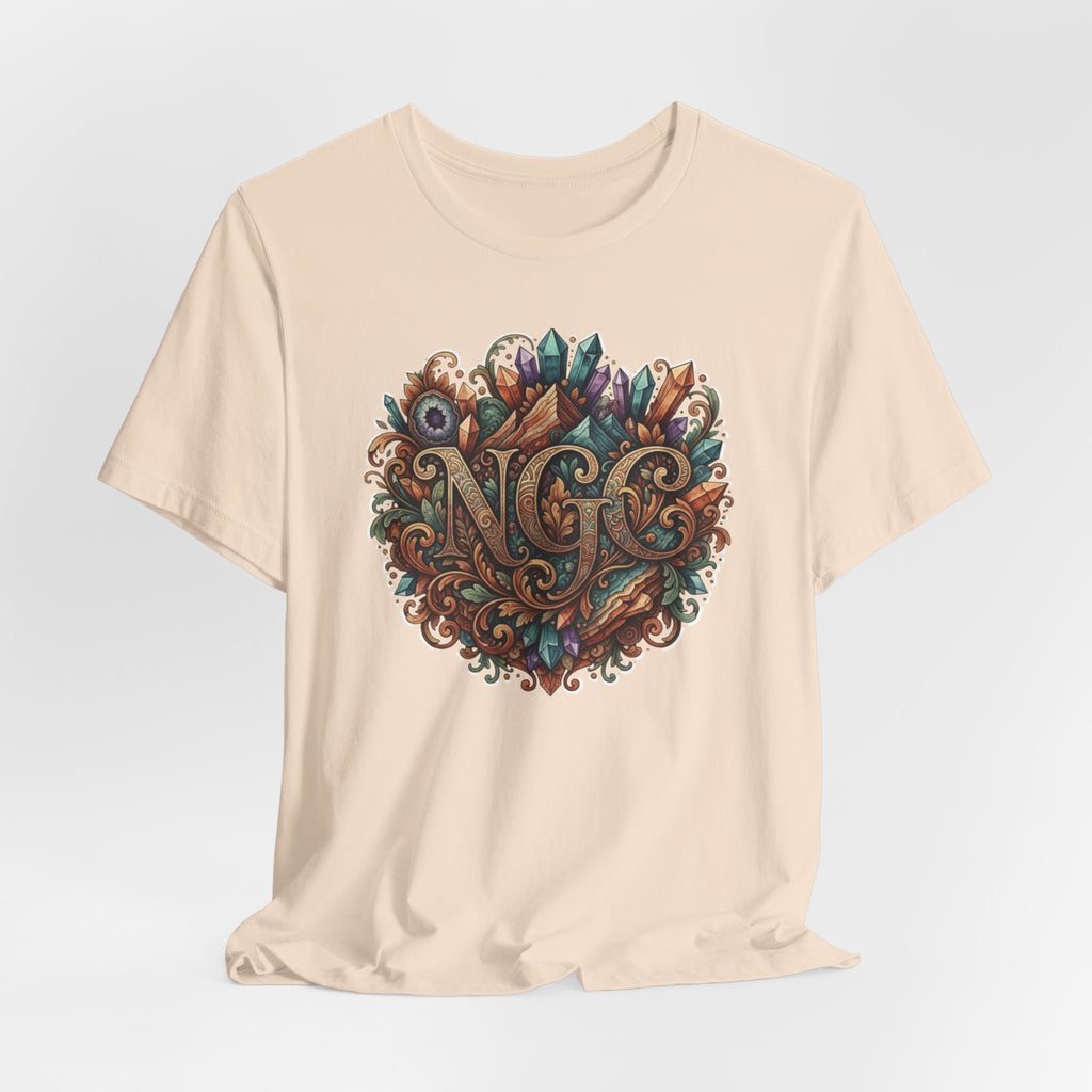 NGC Crystal Mandala Tee – Vintage Nature Graphic T-Shirt