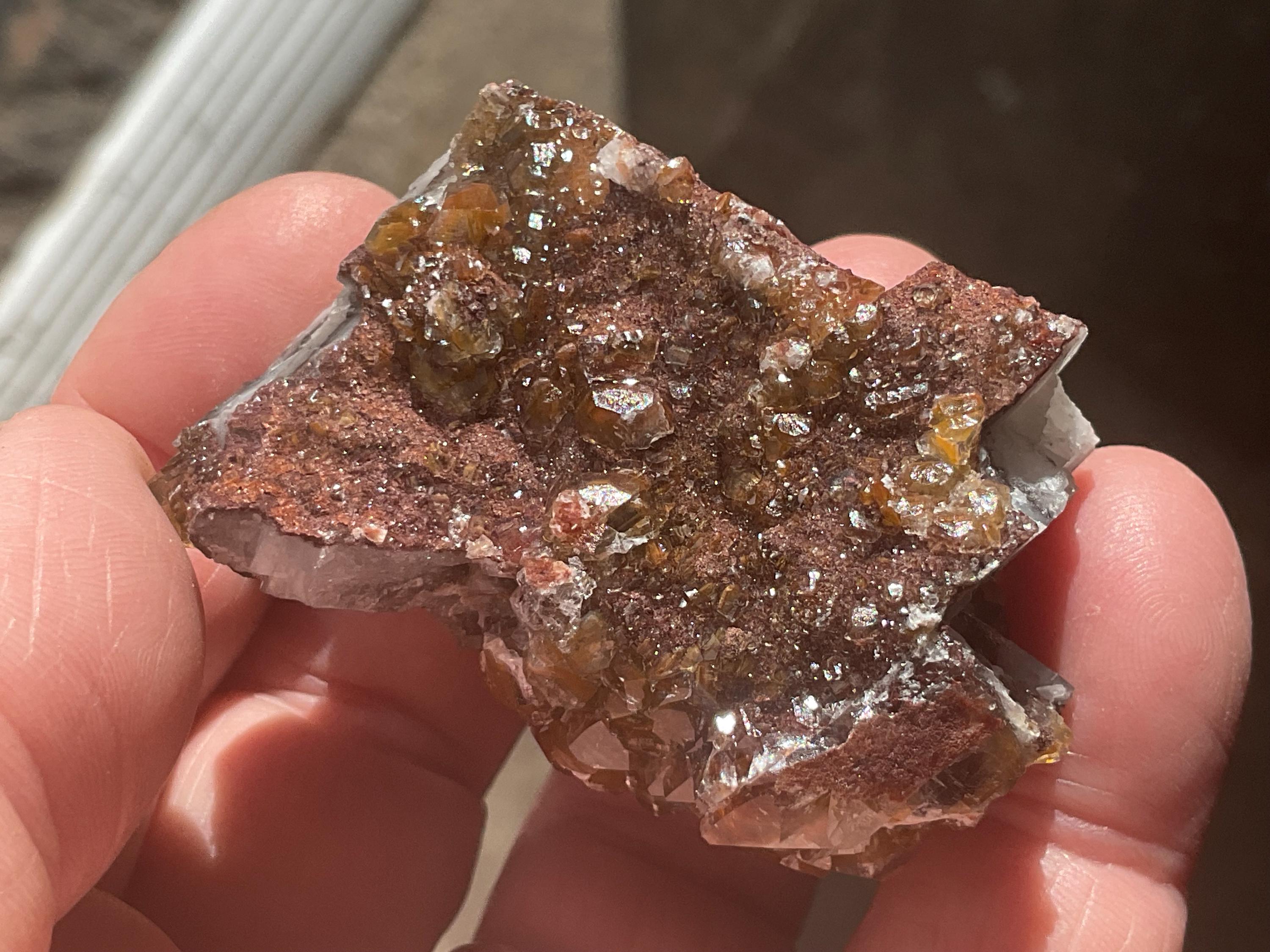 68g “Chocolate Calcite” Specimen 1C from China