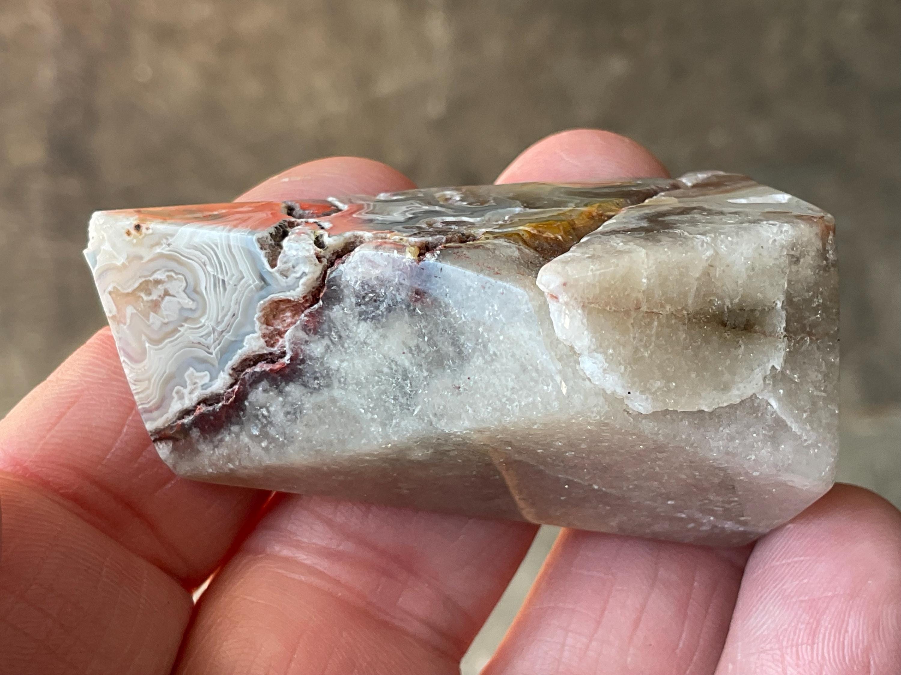 48g Mexican Crazy Lace Agate Freeform 17B