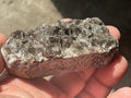 94g Pyrite encrusted Calcite on Limonite Quartz Specimen 3B from Fujian, China