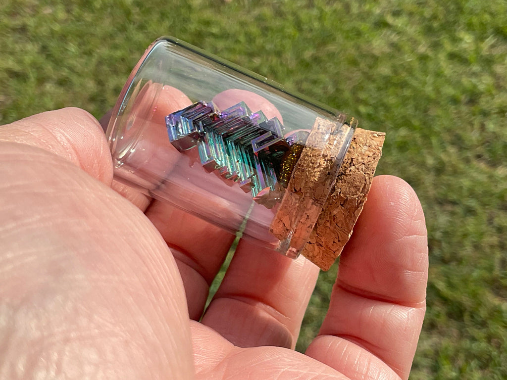 Bismuth Specimen Display Bottle 5A