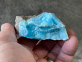 114g Blue Aragonite Specimen 4B
