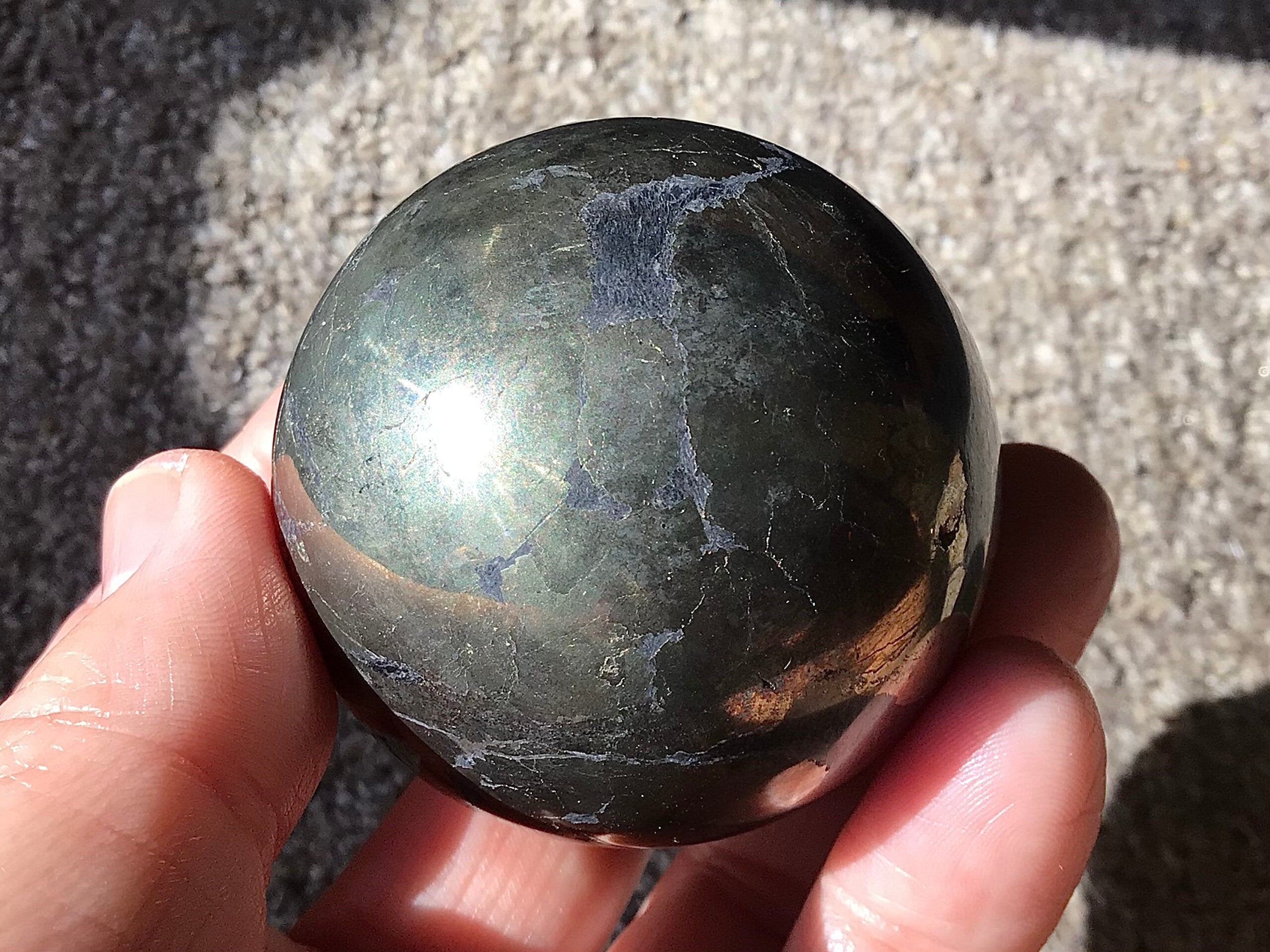 322g Pyrite Sphere B
