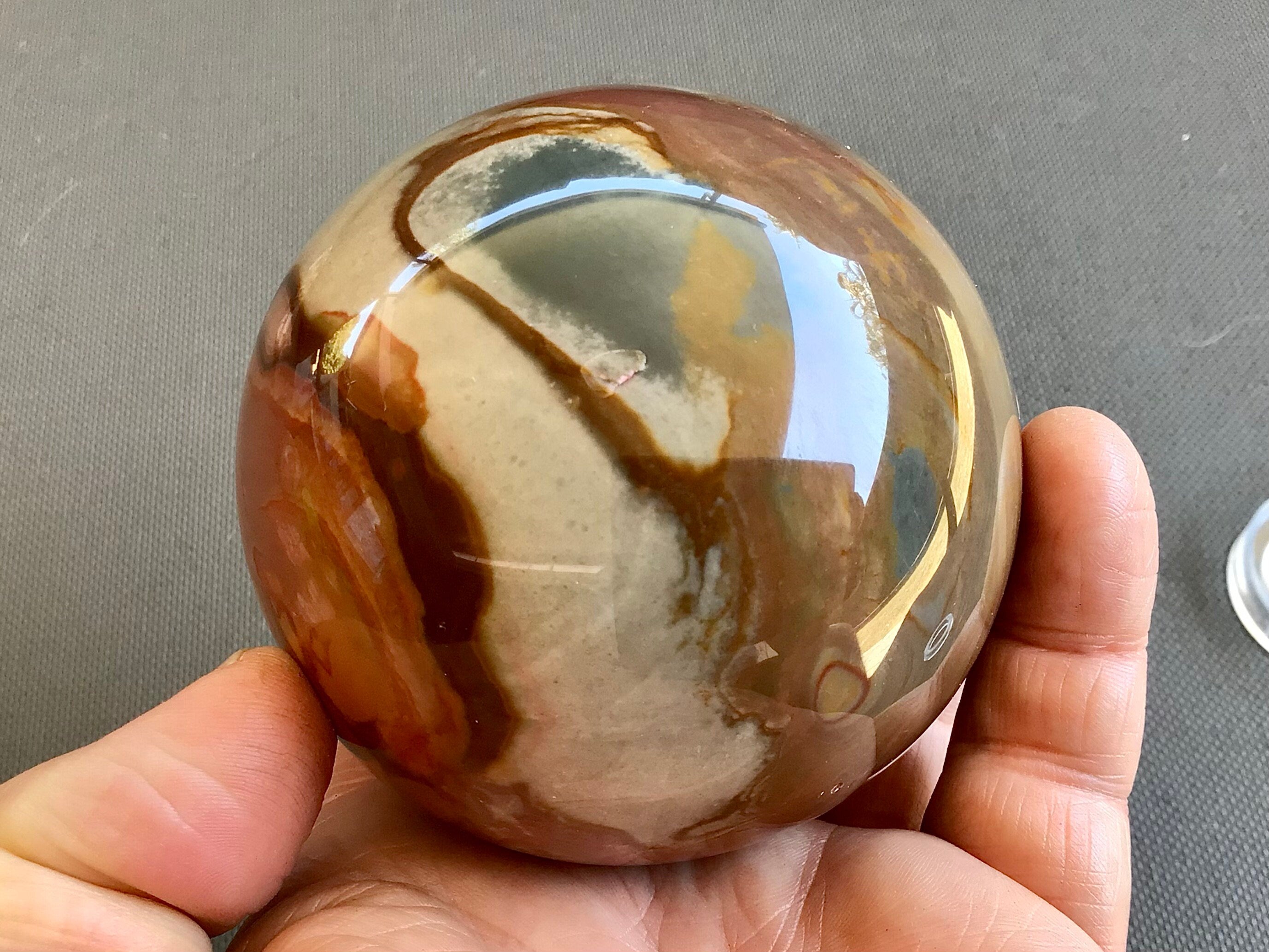 629g Polychrome Jasper Sphere 3C