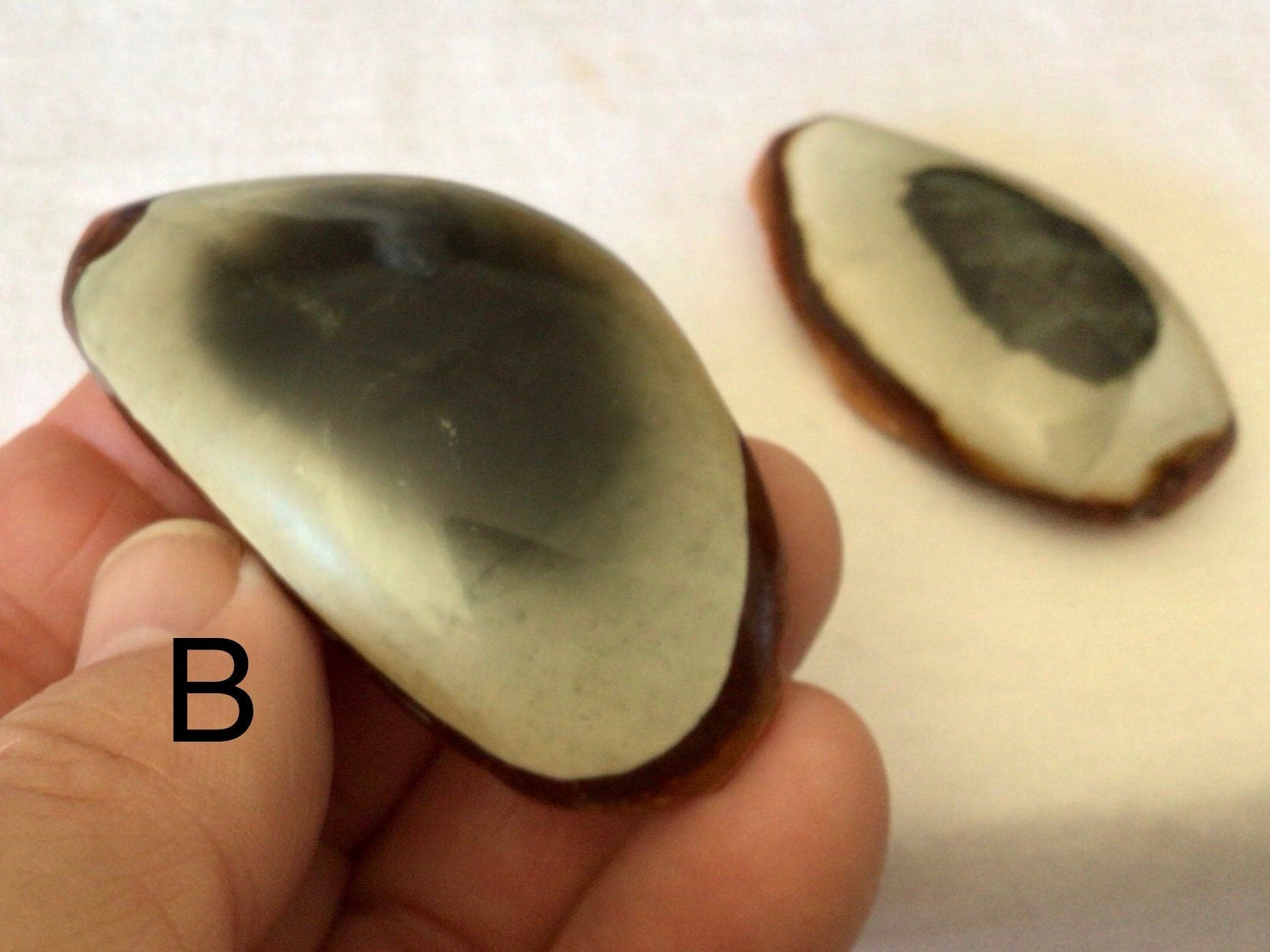 Polychrome Jasper One Side Polished Palmstone 2B