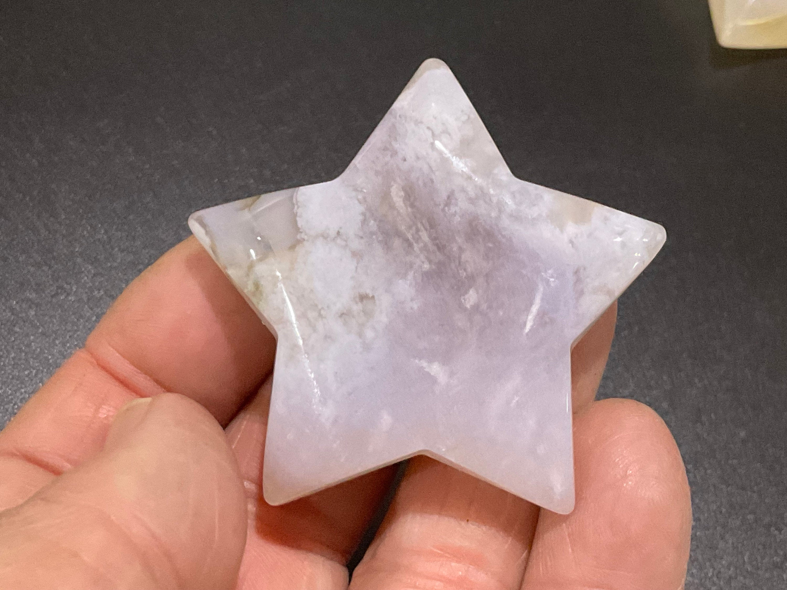 42g Flower Agate Star 5A