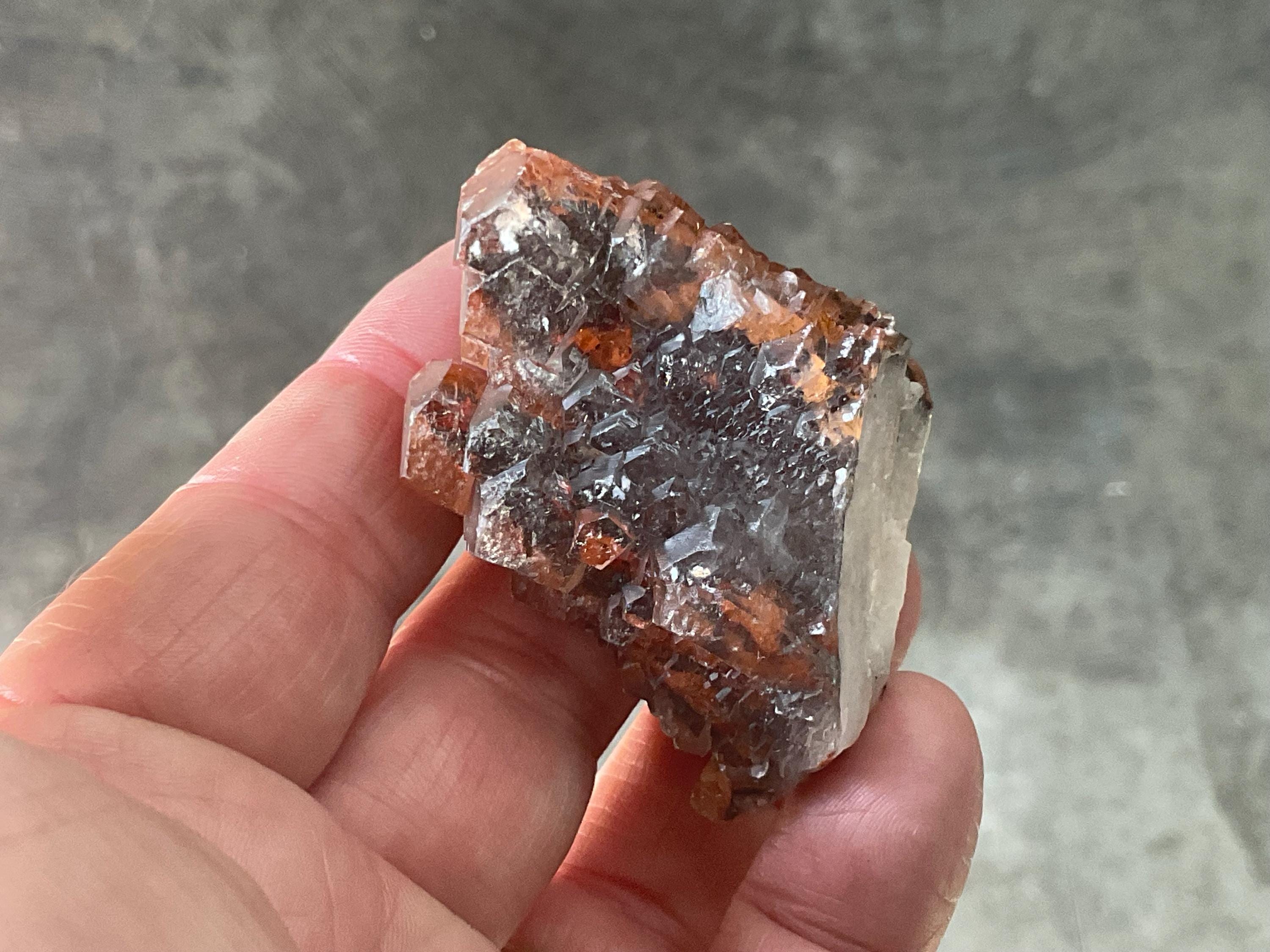 70g “Red Pagoda” Calcite Specimen 8A from Hubei, China