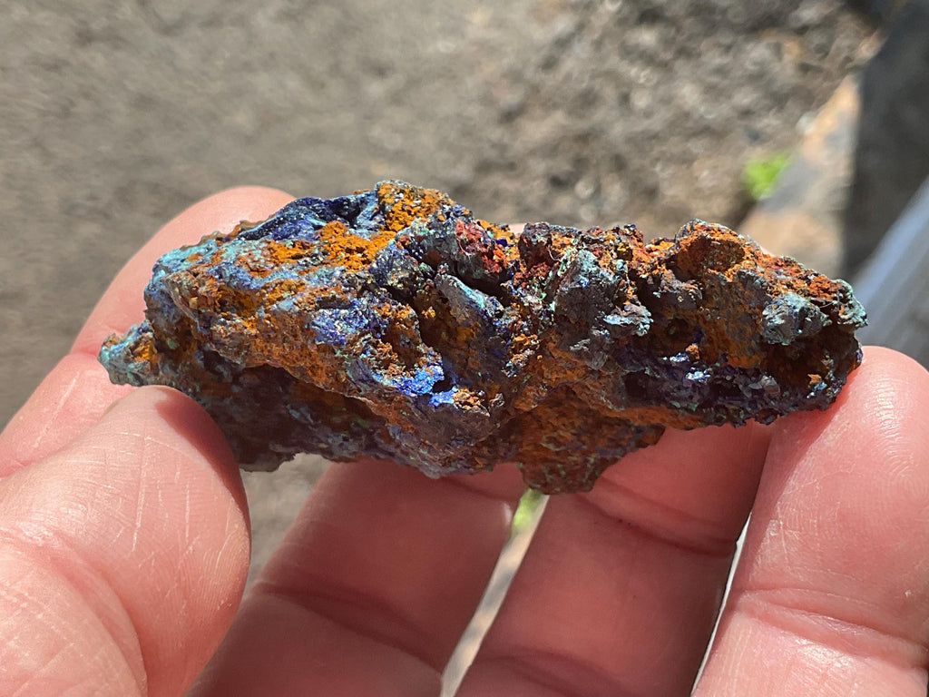 62g Azurite with Malachite Specimen 3A from Anhui, China