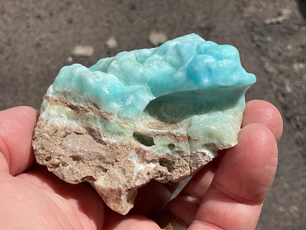 170g Botryoidal Blue Aragonite Specimen 6B