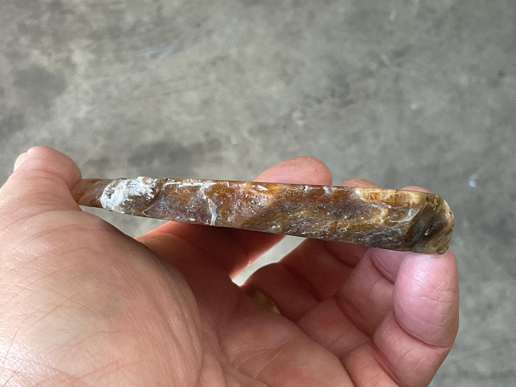 160g Fossilized/Agatised Coral Slab 2A