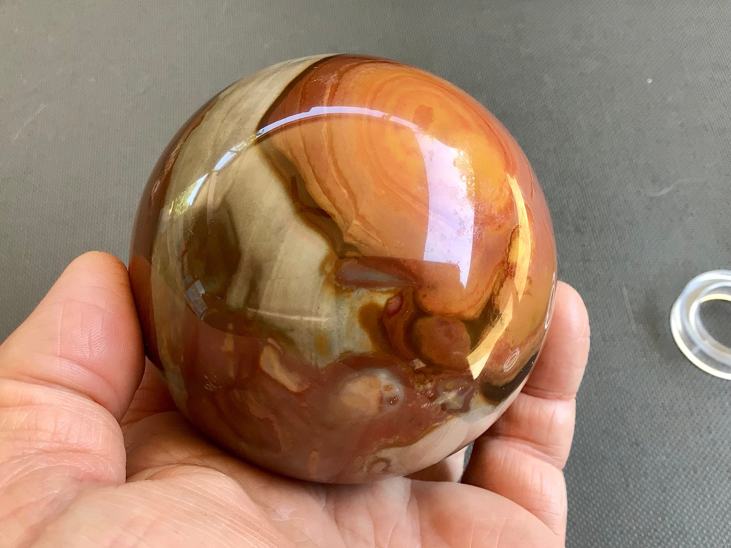 629g Polychrome Jasper Sphere 3C