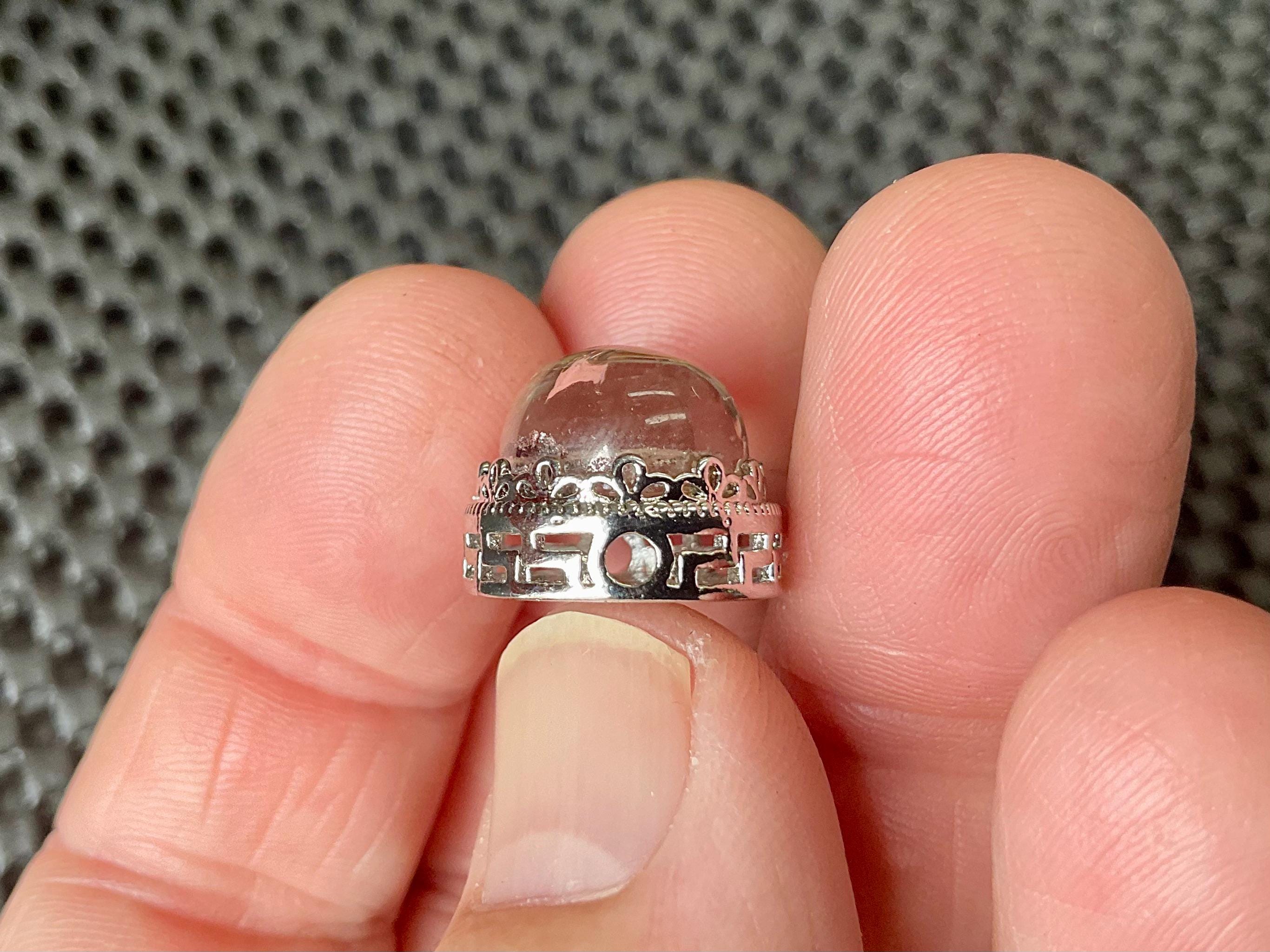 4g Lodelite Cabochon in Antique Style setting B