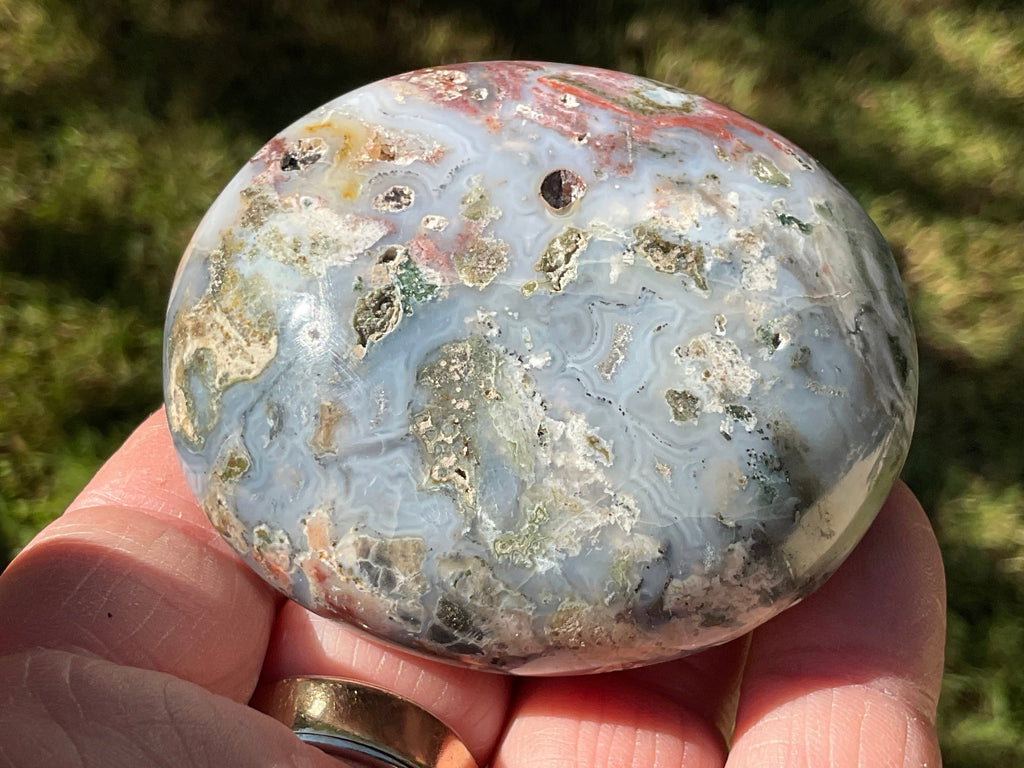 149g Ocean Jasper/Opal Palmstone 11C