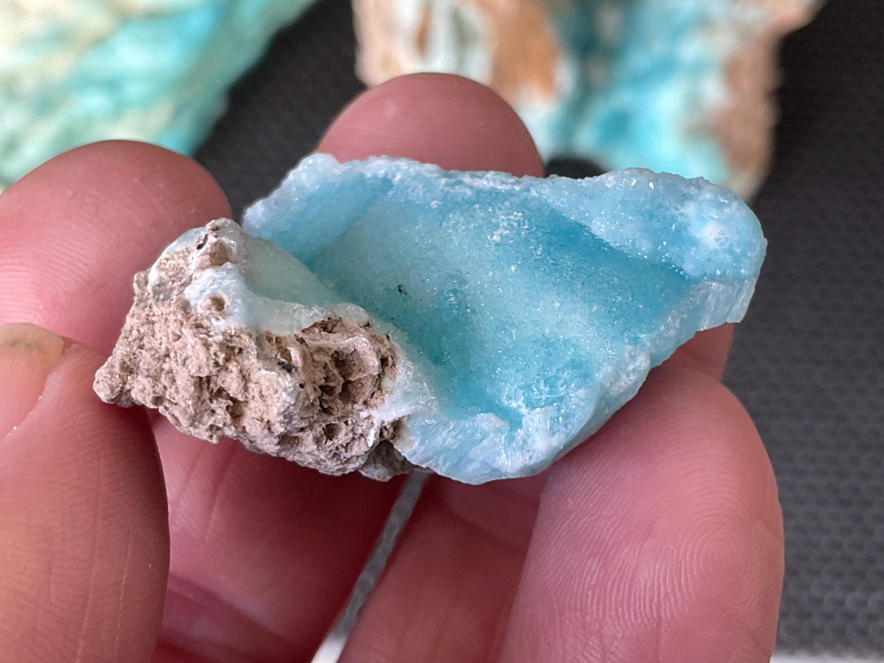 26g Blue Aragonite Specimen 2C