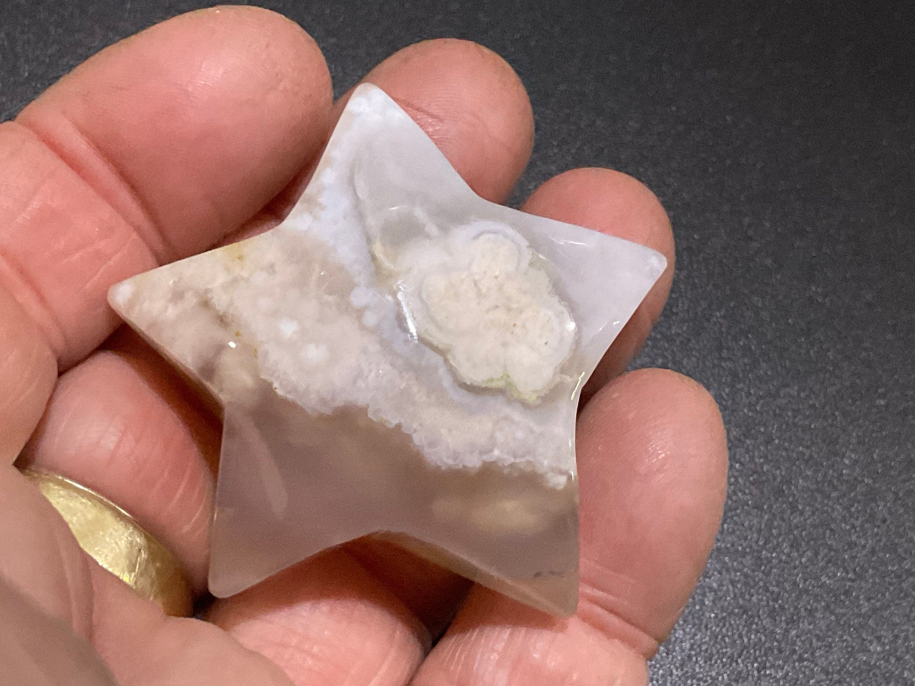 42g Flower Agate Star 4A