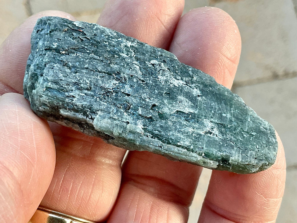 34g Dark Green Pakistan Kyanite + Rough 2B