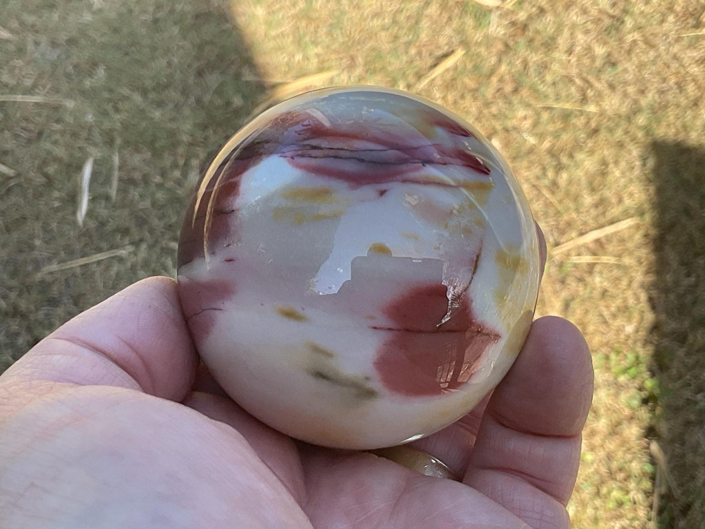 333g (5.7cm diameter) Mookaite Sphere 7C