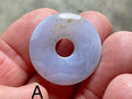 2.5cm Blue Chalcedony Donuts Group 3