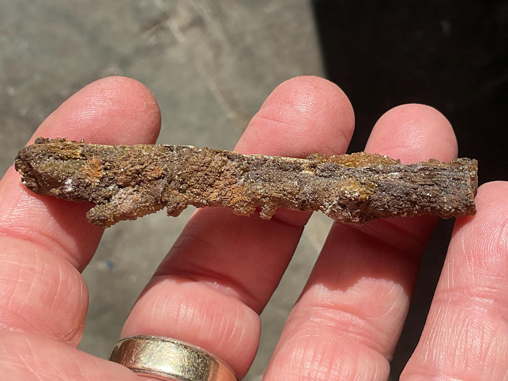 18g Stibiconite with Druzy Quartz Specimen 1C from Hunan, China