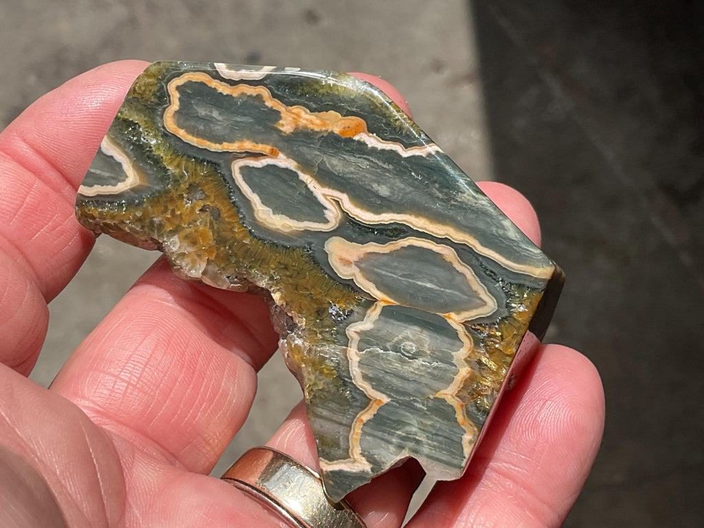 74g ‘Cloud’ Ocean Jasper Polished Freeform 2C