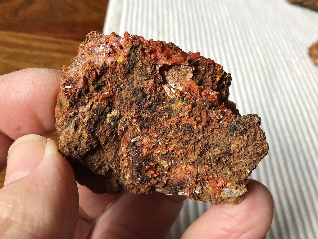 85g Crocoite Natural Specimen 12B