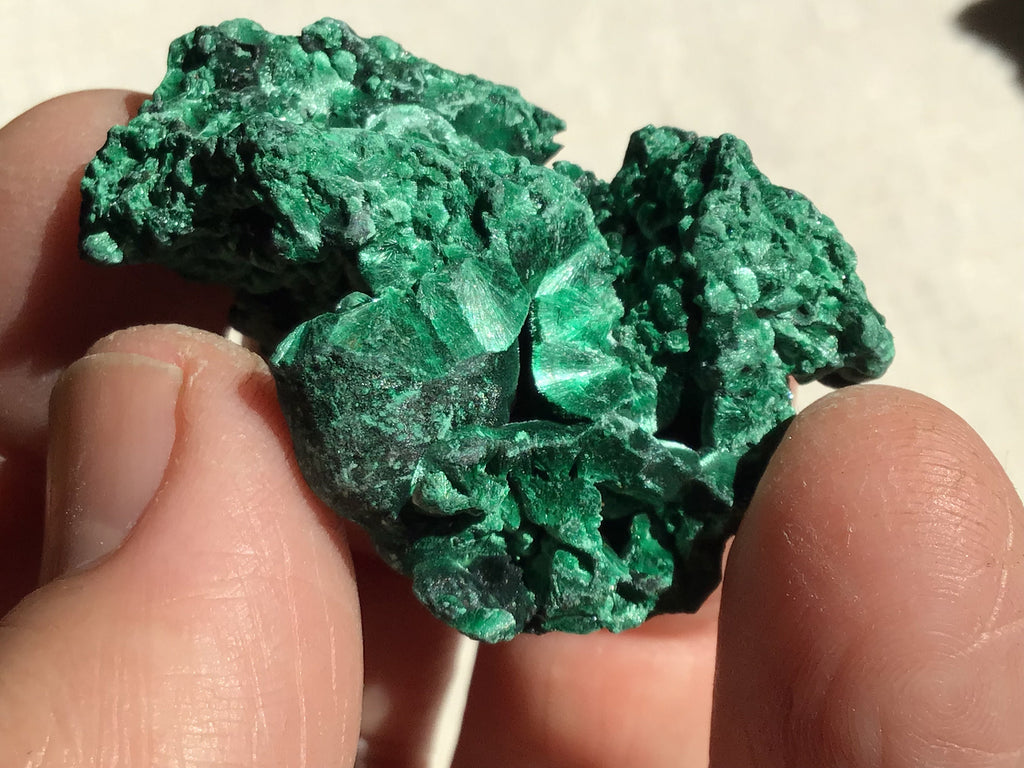 25g Silky Congolese Malachite Specimen 2B