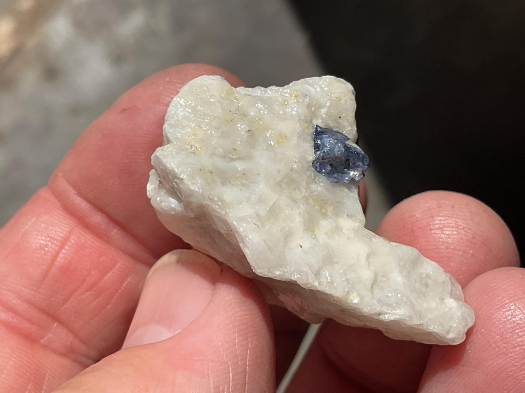 21g Natural Blue Spinel and Mica in Matrix Specimen 7