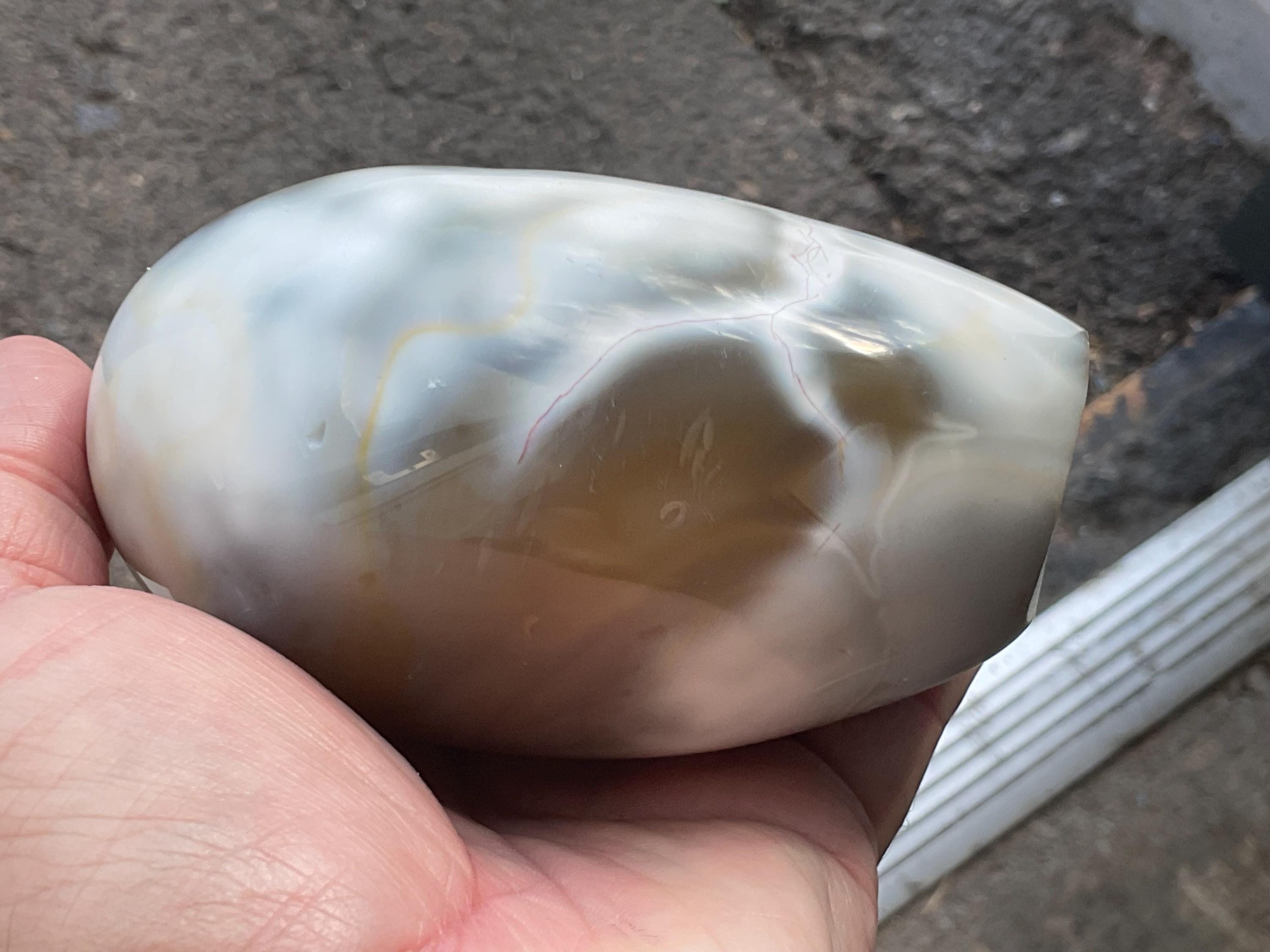 700g Orca Agate Freeform C