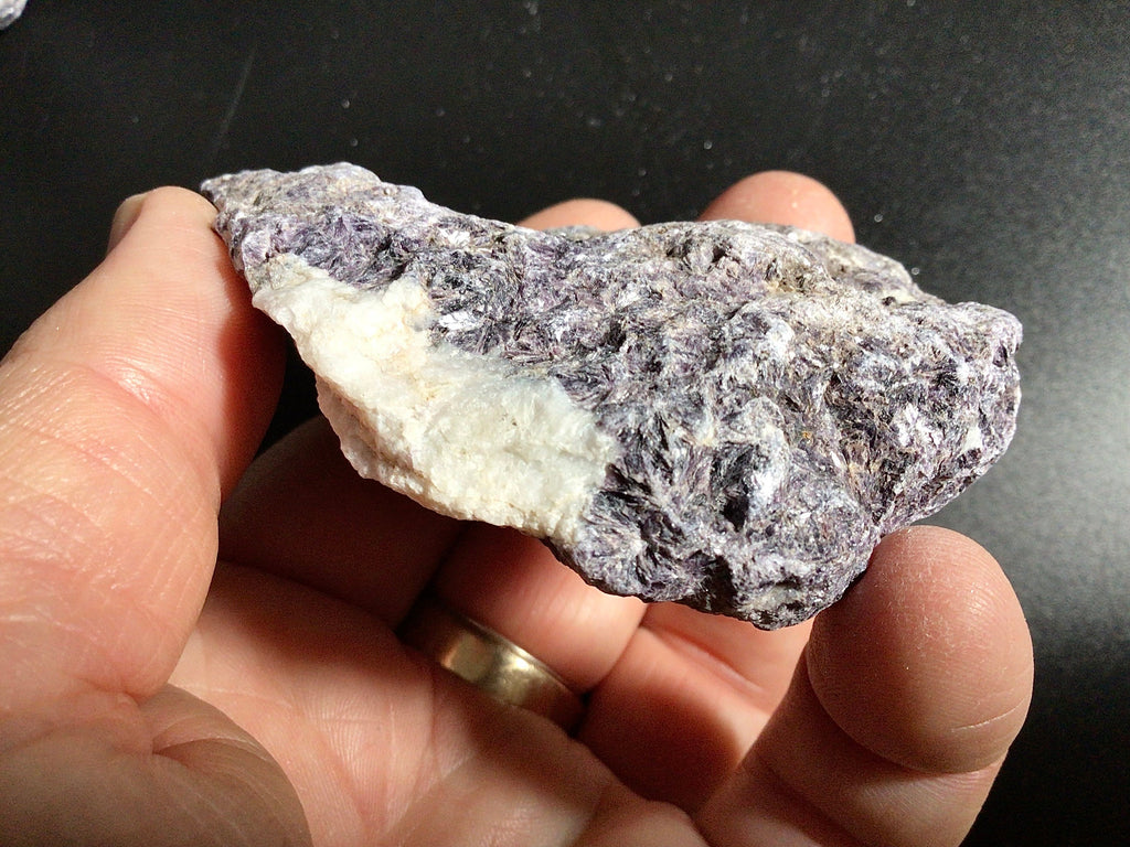113g Trilithionite with Petalite and Rubellite Rough Piece 5A