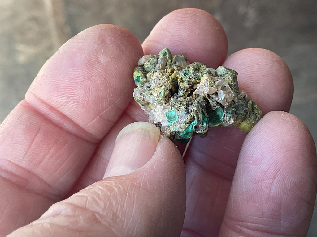 16g Australia Malachite, Cerussite and Pyromorphite Specimen 1A from Rum Jungle