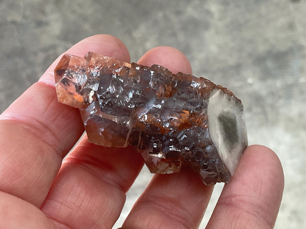 50g “Red Pagoda” Calcite Specimen 6C from Hubei, China