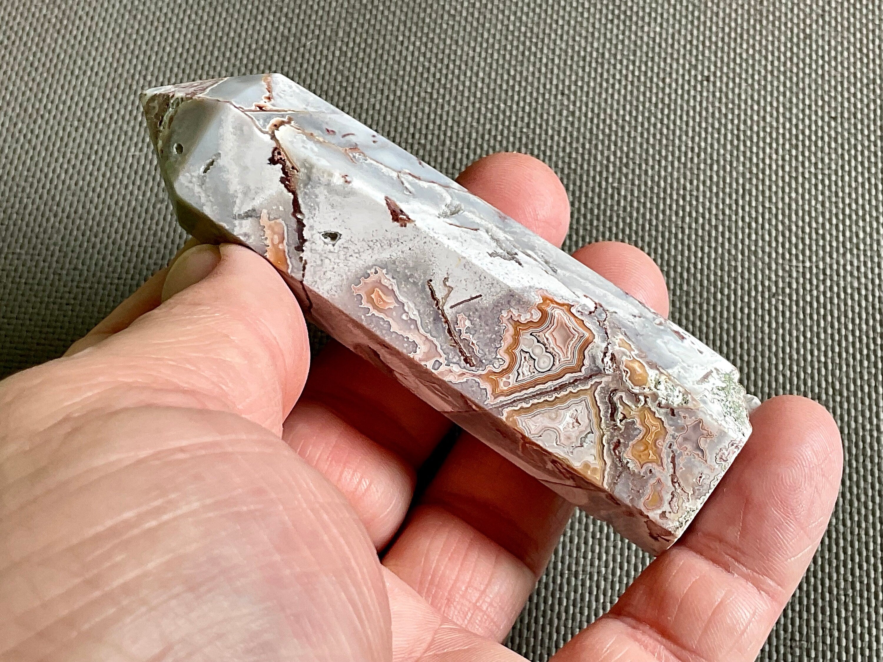 90g Mexican Crazy Lace Agate Generator C