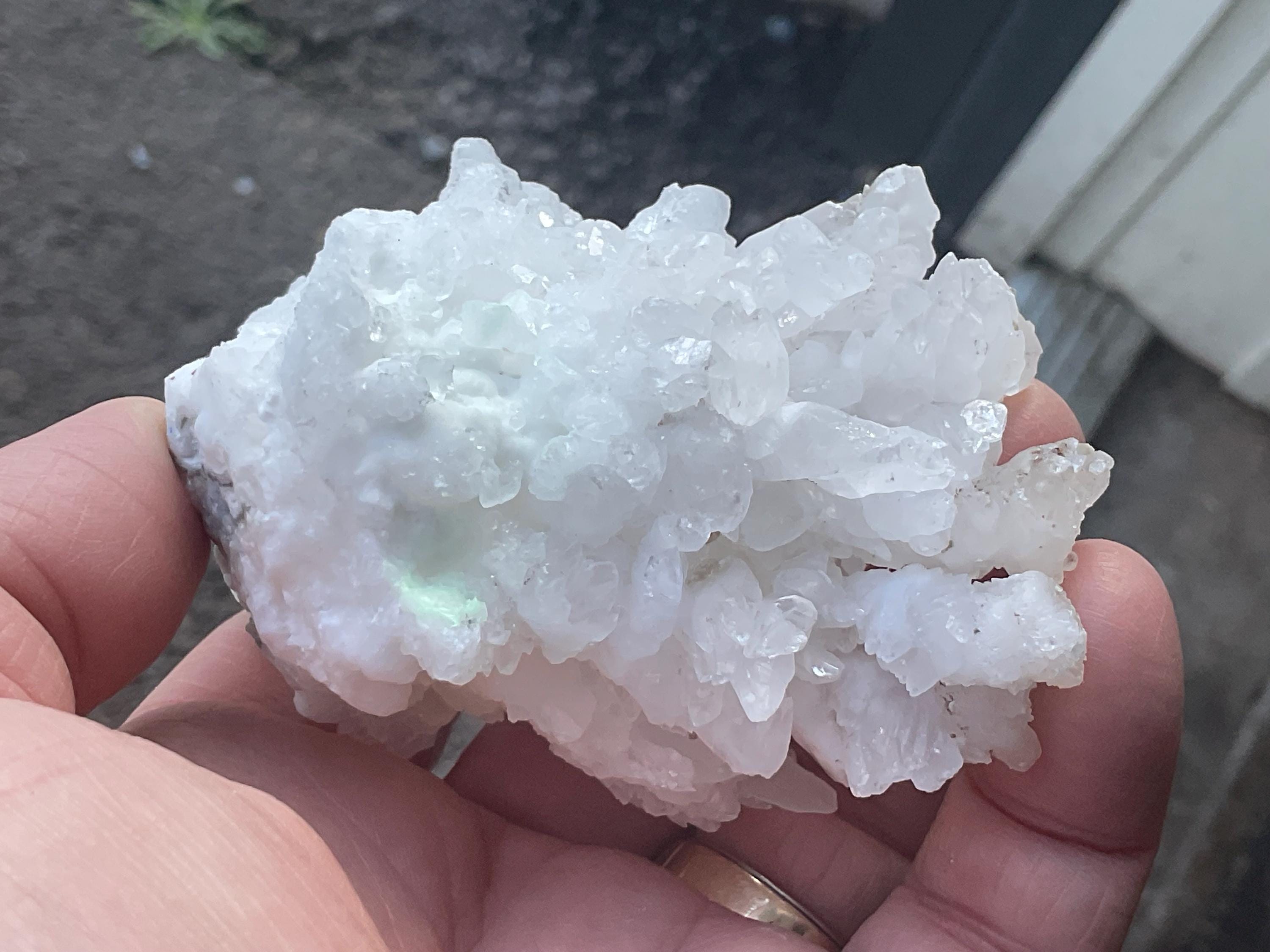 204g Hydrozincite with Willemite Specimen 4B from Yunnan, China