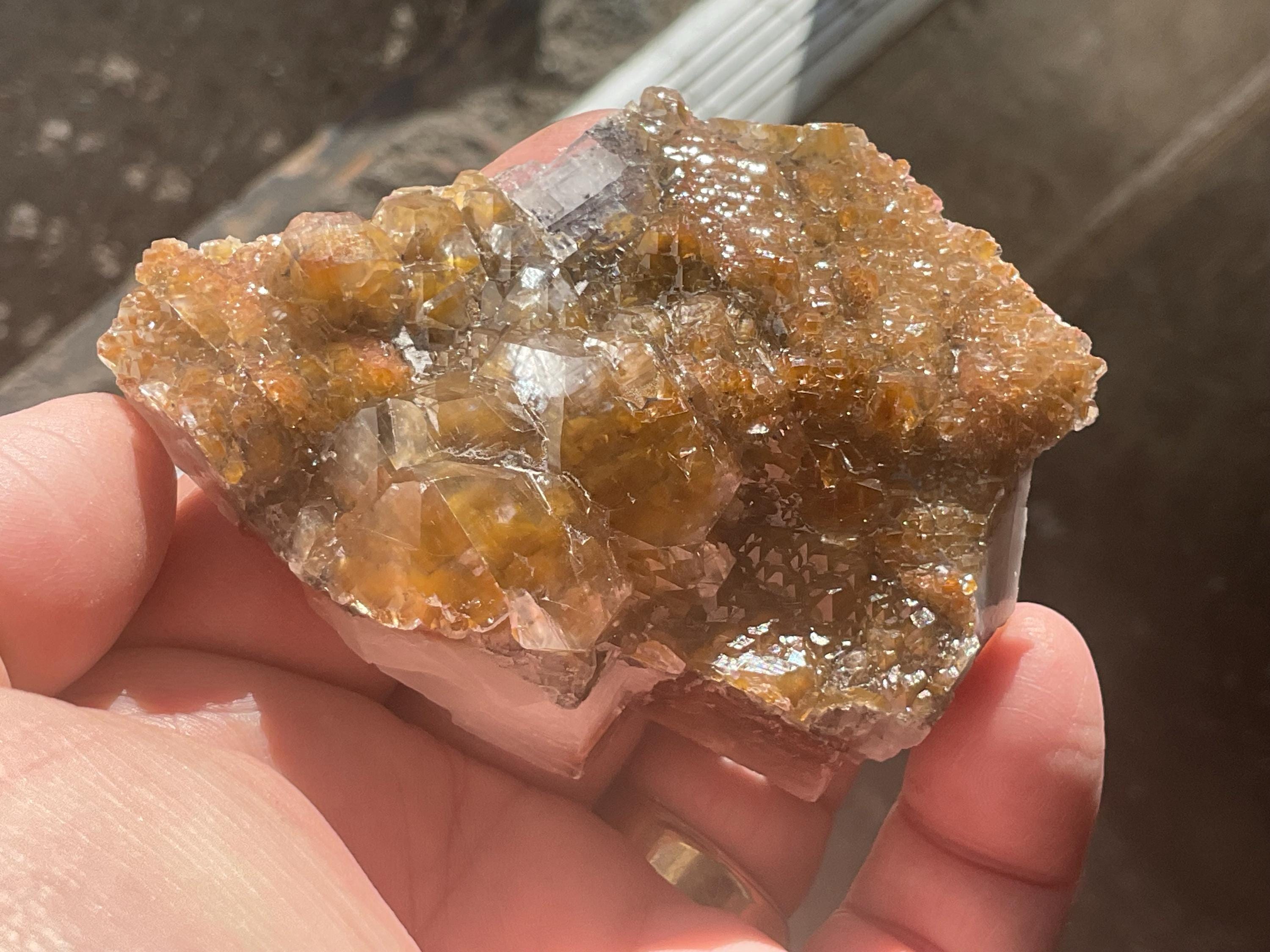 86g “Chocolate Calcite” Specimen 2C from China