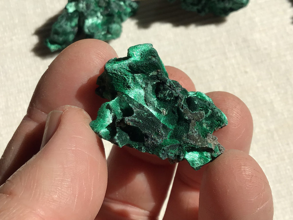 16g Silky Congolese Malachite Specimen 1C
