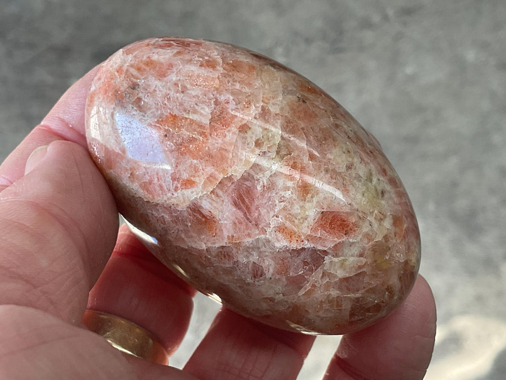 159g Polished Sunstone Egg B