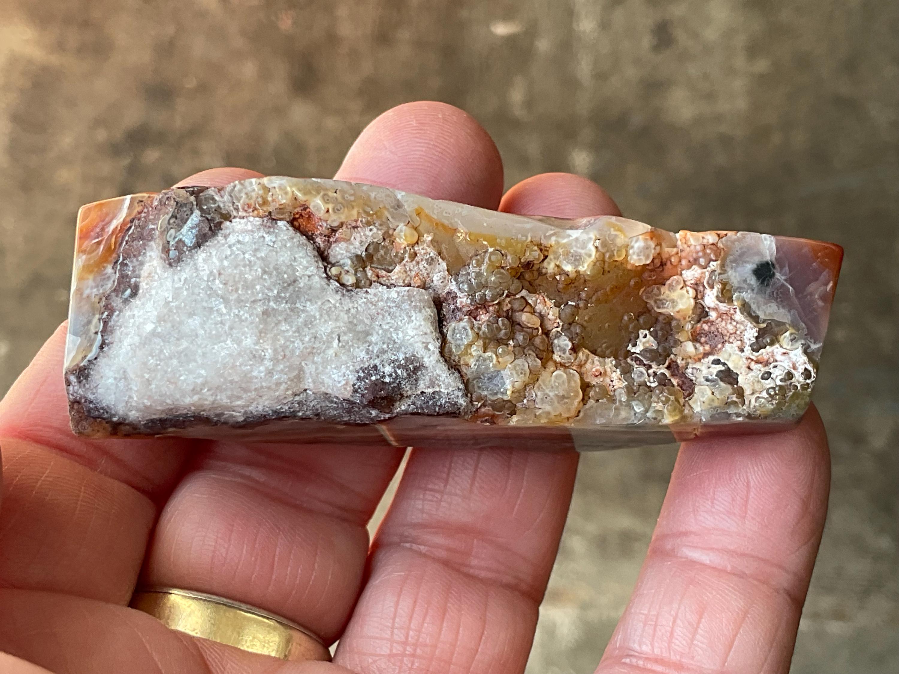 68g Mexican Crazy Lace Agate Freeform 13A