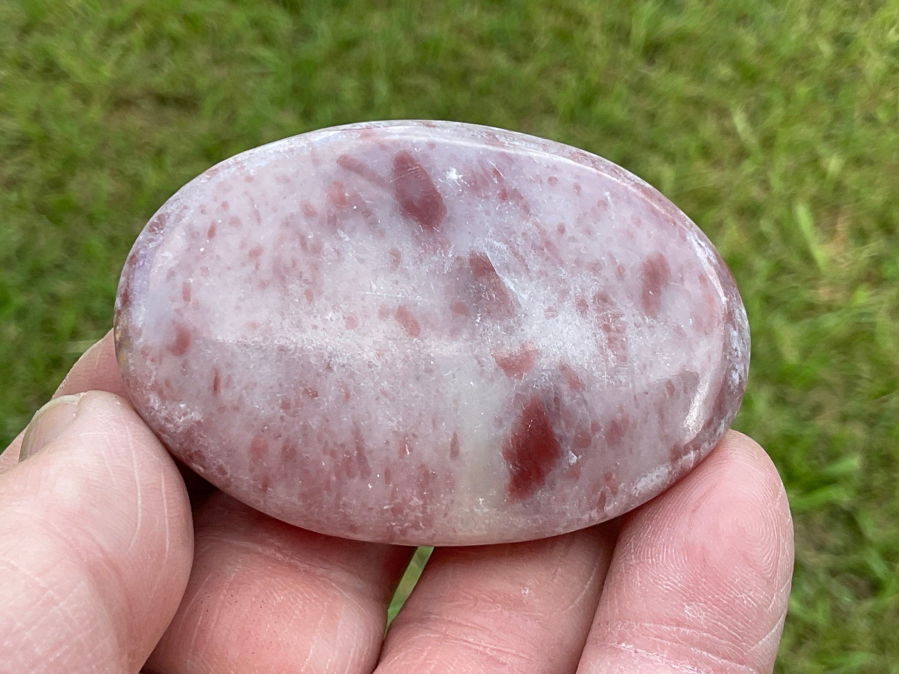 65g Pakistan Strawberry Jasper Palmstone 2B