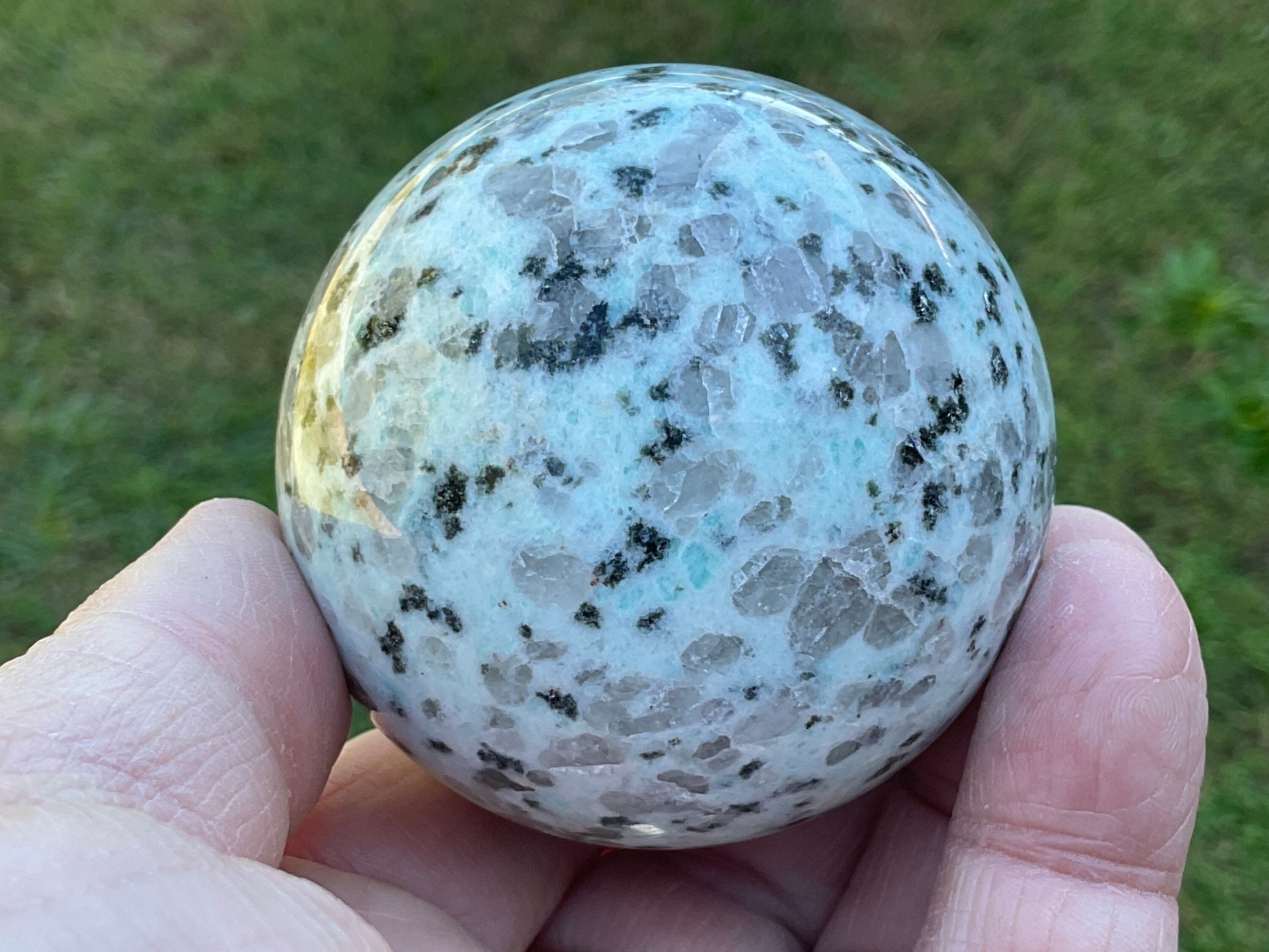 283g “Kiwi Jasper” Sphere 2A