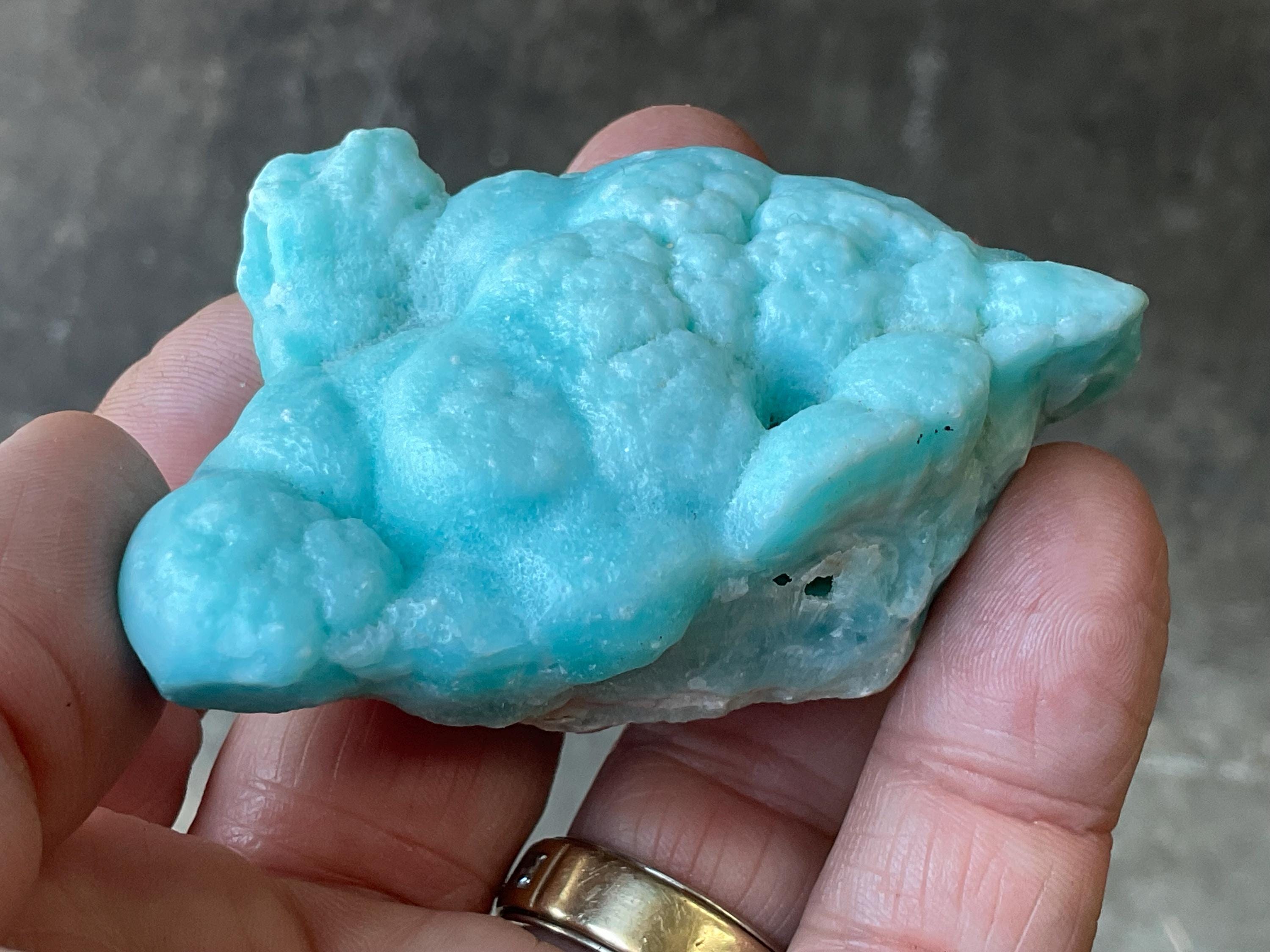 102g Botryoidal Blue Aragonite Specimen 2B