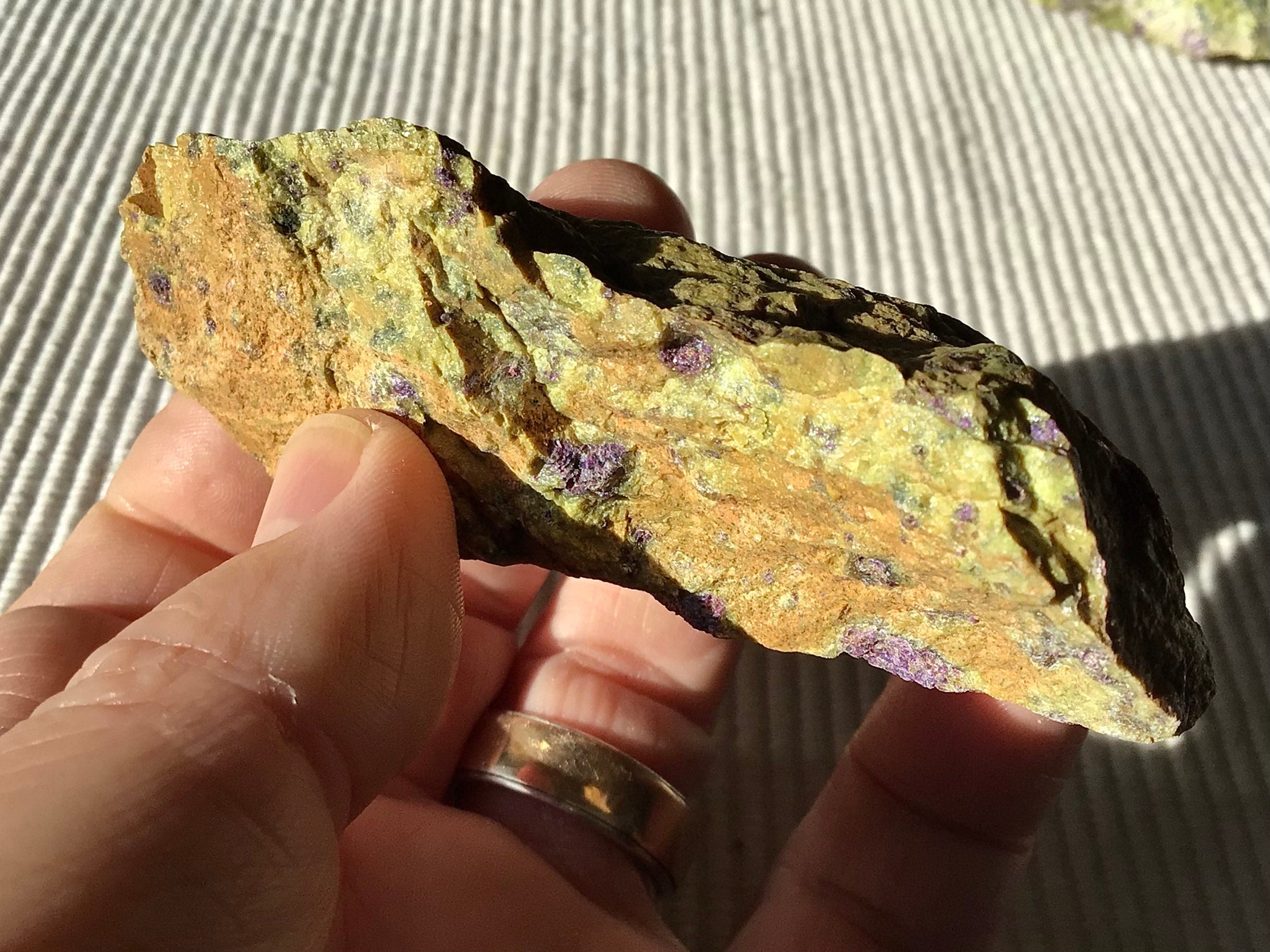 114g Atlantisite Rough Piece 6B