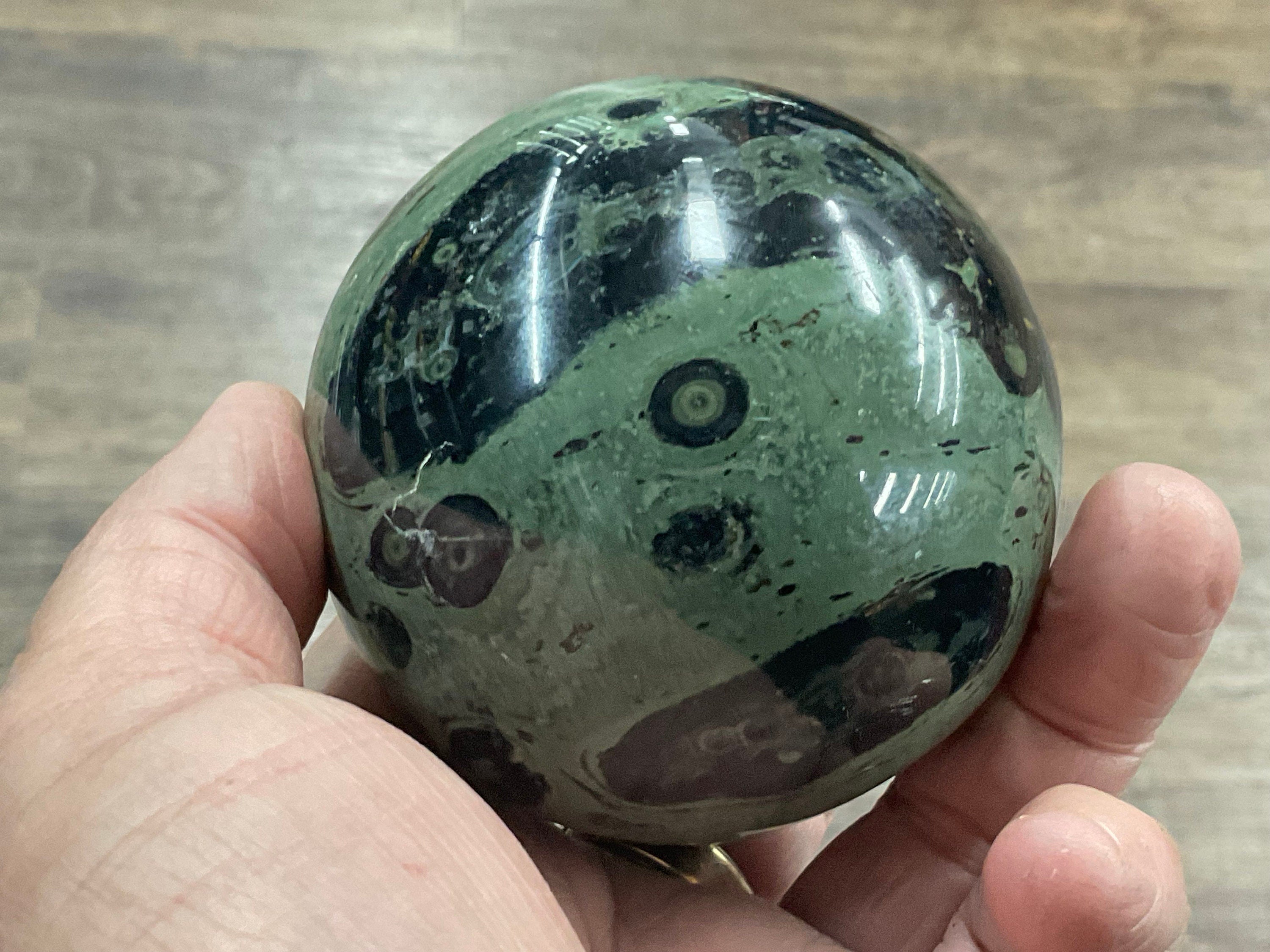 572g Kambaba Jasper Sphere 4B