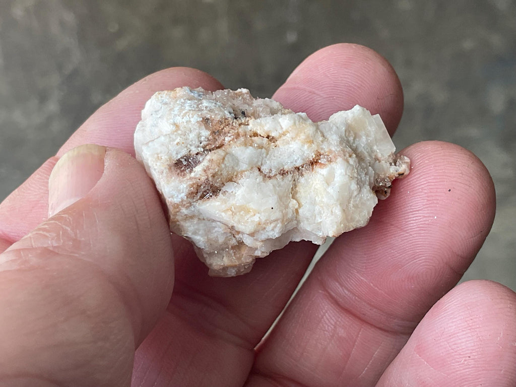 32g White Baryte and Clear Quartz Specimen from South Australia
