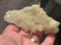 82g Yellow Botryoidal Calcite on Sphalerite Specimen 1C from Guizhou, China