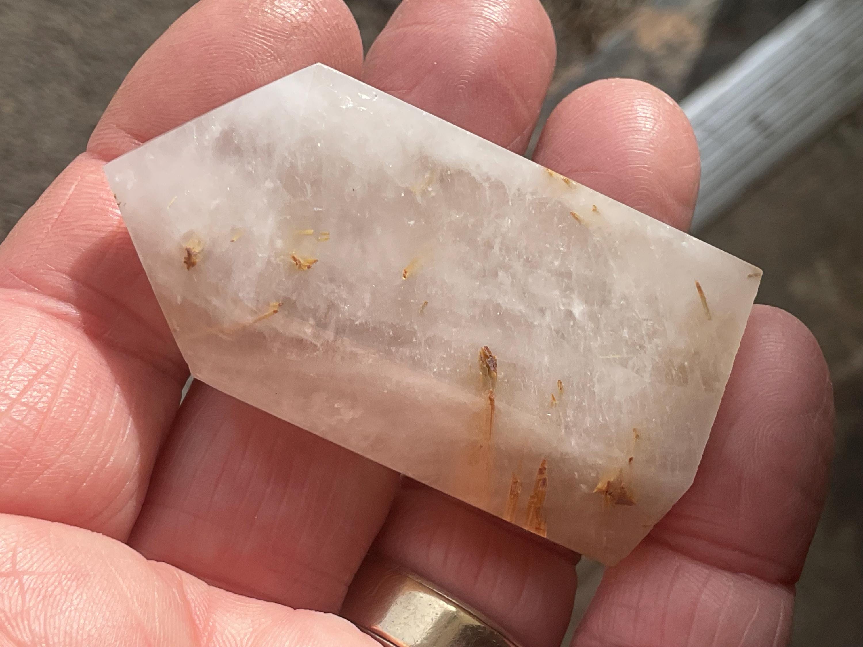 50g Golden Rutile in Quartz Generator 2B