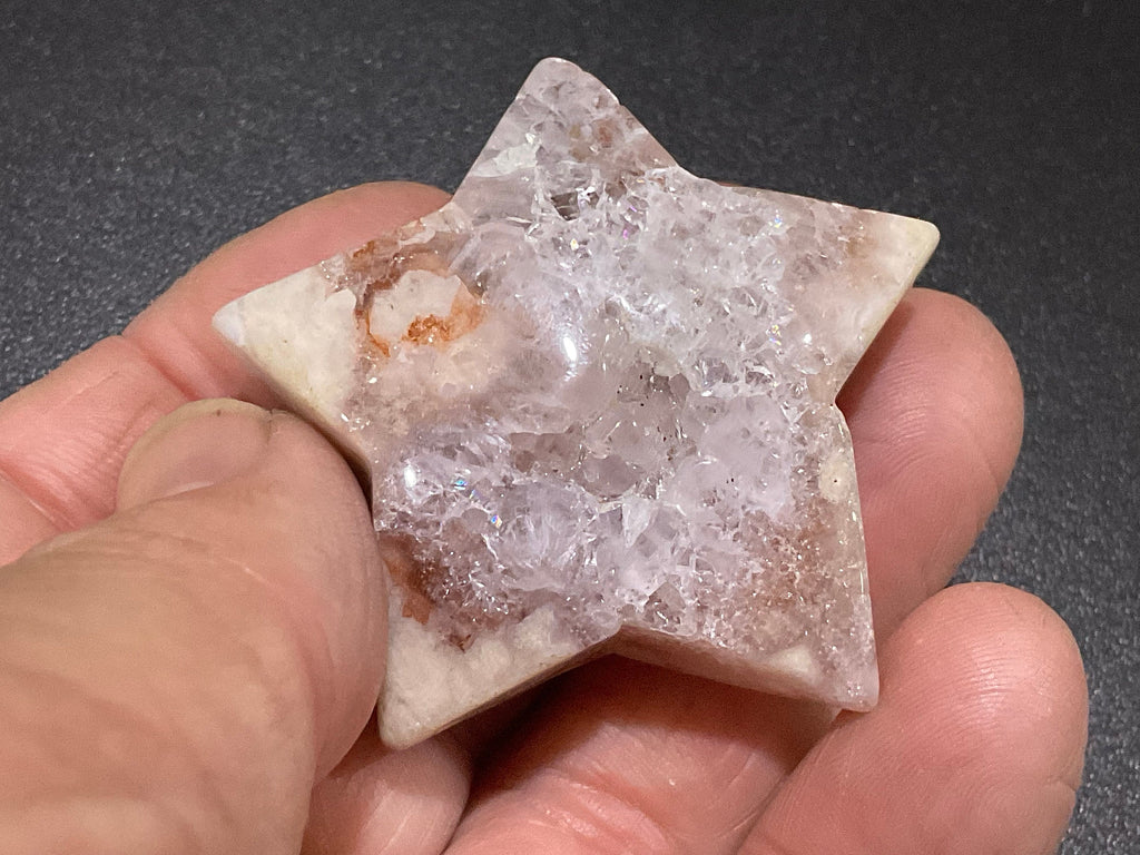 45g Flower Agate Star 7B
