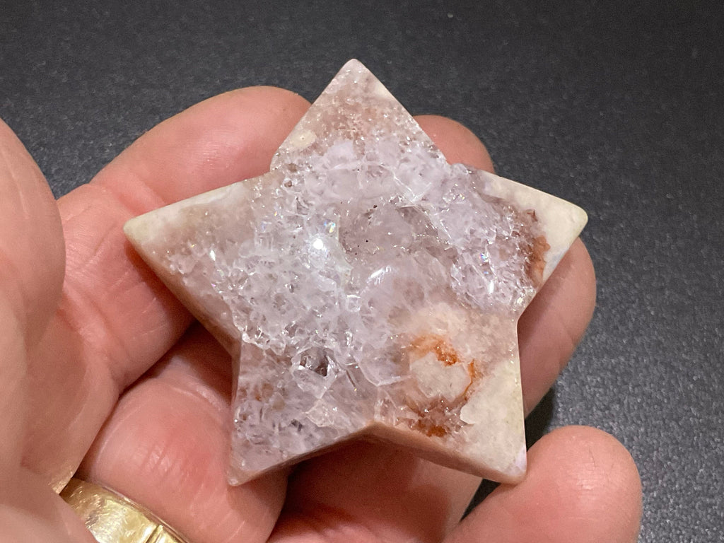 45g Flower Agate Star 7B